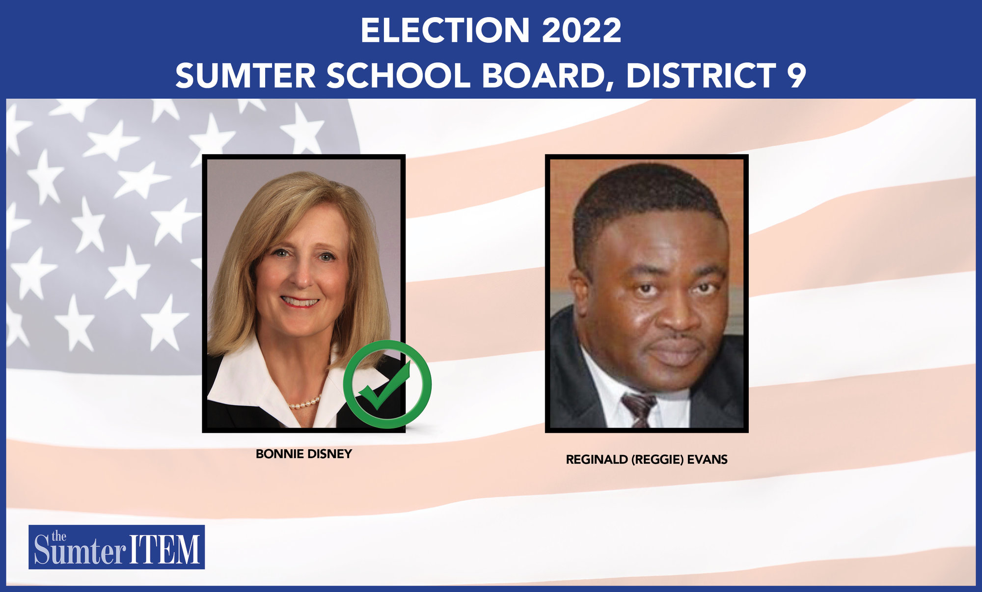 Disney takes new District 9 race for Sumter school board The Sumter Item